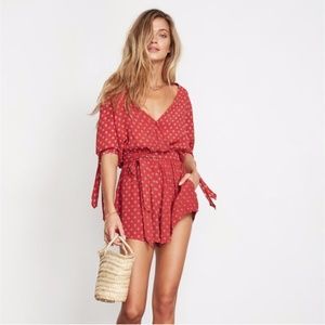 {Faithfull the Brand} Revolve Cusco Playsuit Sz 2